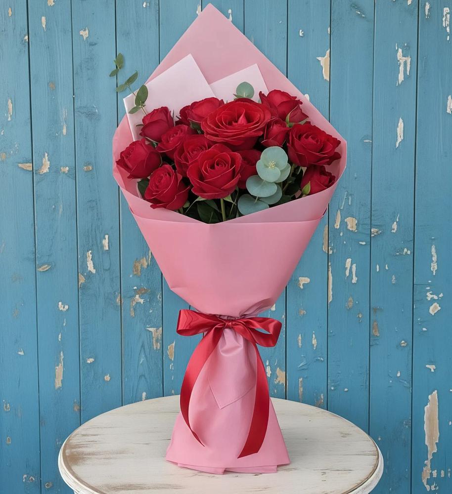 Букет цветов из: Розы в Павлова