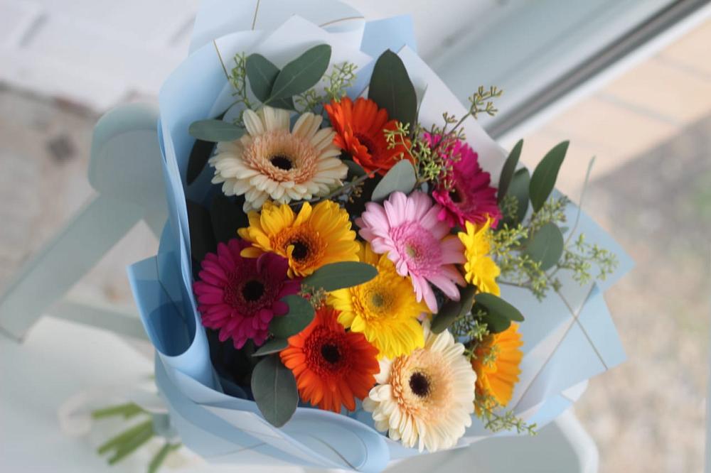 Букет цветов из: Герберы в Павлова