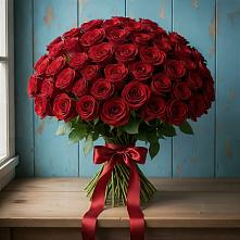 Букет Красные розы Блэк Меджик #REPLACE_PRED# Павлова