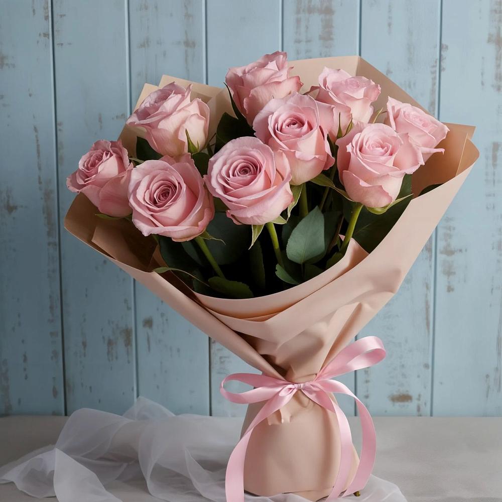 Букет цветов из: Розы в Павлова