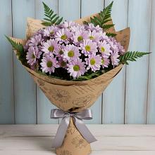 Букет цветов из:  Хризантемы в Павлова