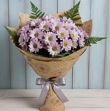 Букет цветов из:  Хризантемы в Павлова