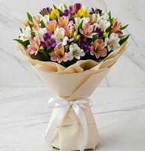 Букет цветов из:  Альстромерии #REPLACE_PRED# Павлова