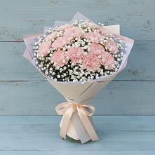 Букет цветов из:  Гвоздики в Павлова
