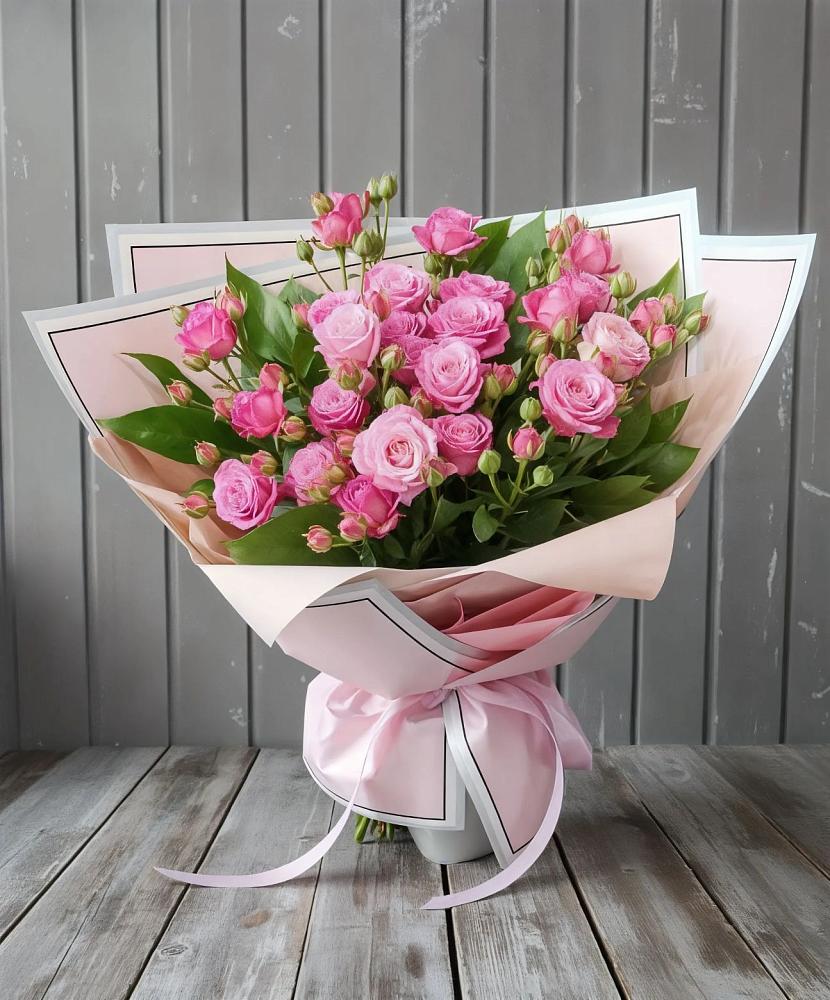 Букет Розовый кустик в Павлова