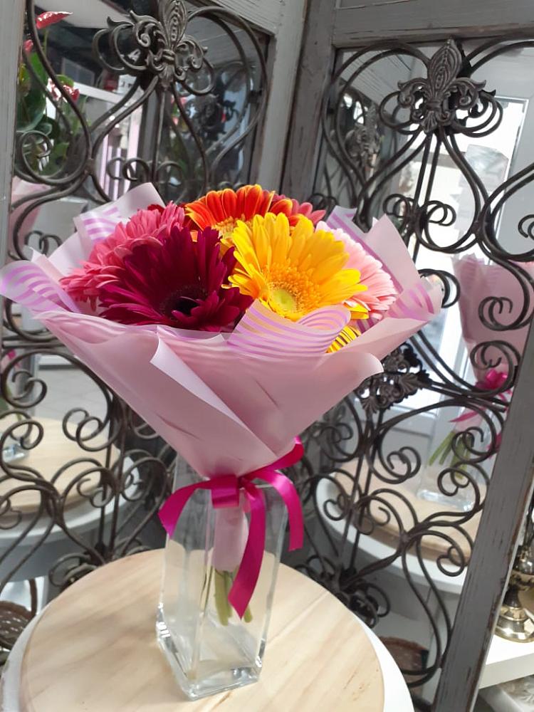 Букет цветов из: Герберы в Павлова