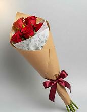 Букет цветов из:  Розы в Павлова