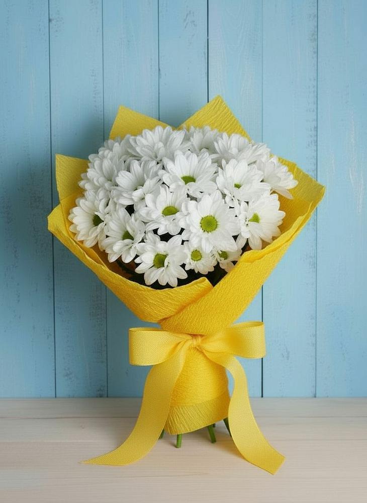 Букет цветов из: Хризантемы в Павлова
