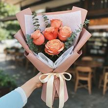 Букет цветов из:  Розы в Павлова