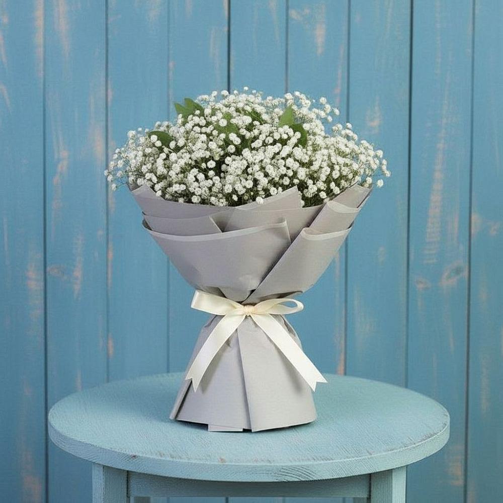 Букет цветов из: Гипсофила в Павлова