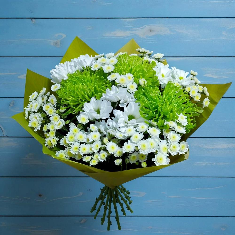 Букет цветов из: Хризантемы в Павлова