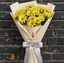 Букет цветов из:  Хризантемы в Павлова