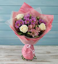 Букет цветов из:  Герберы в Павлова