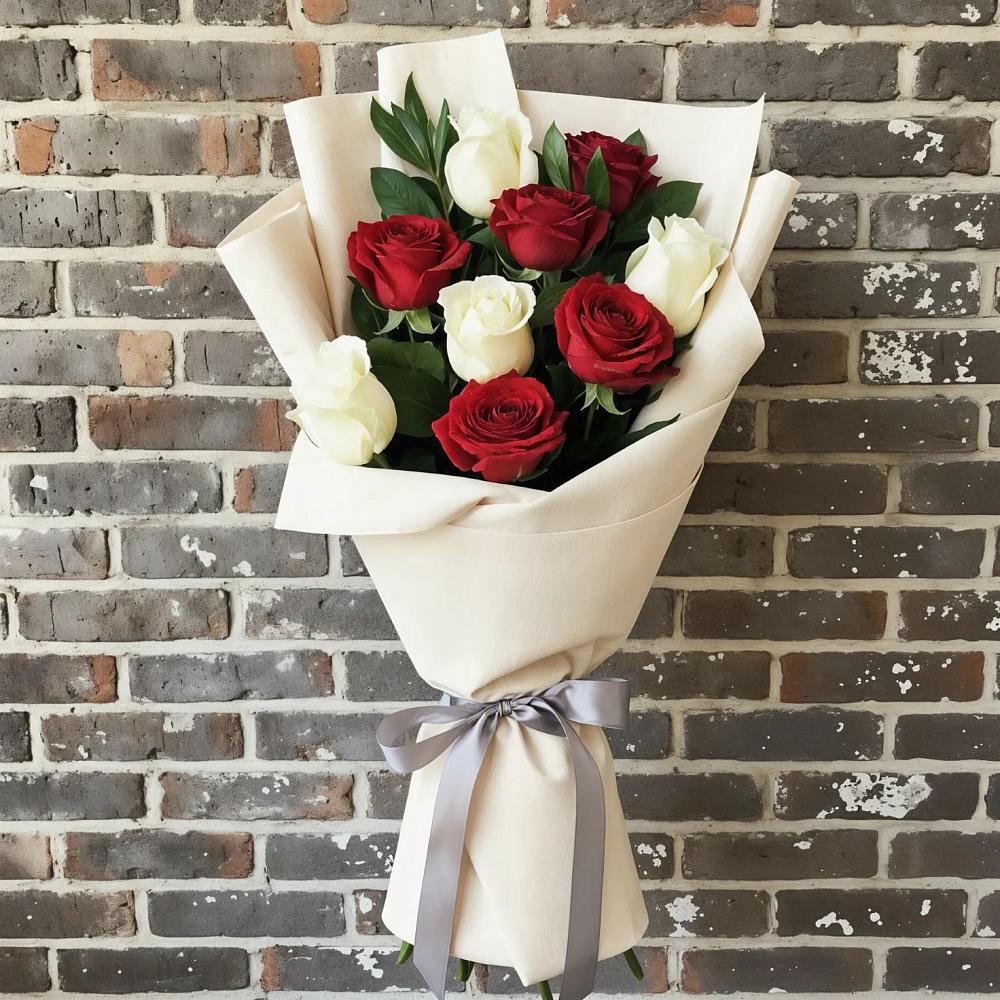 Букет цветов из: Розы в Павлова