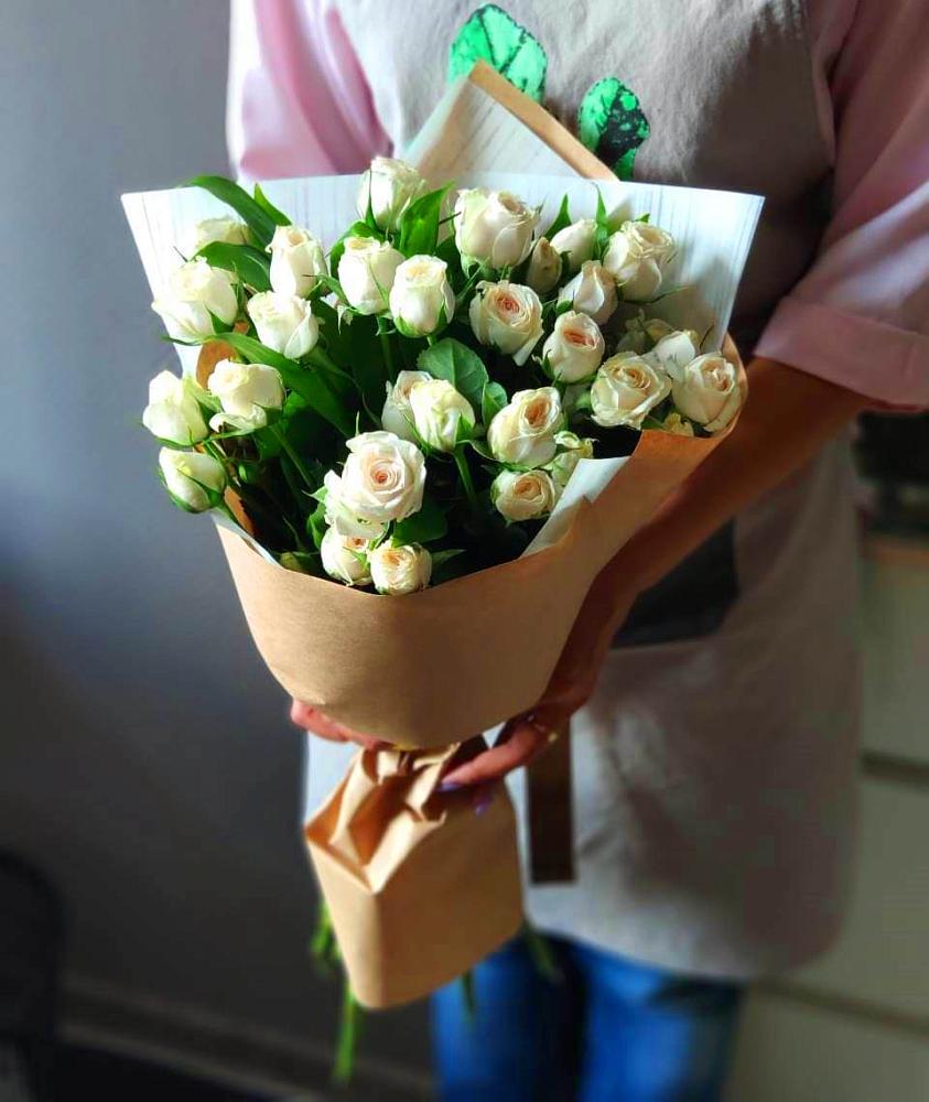 Букет цветов из: Розы в Павлова