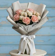 Букет цветов из:  Розы в Павлова