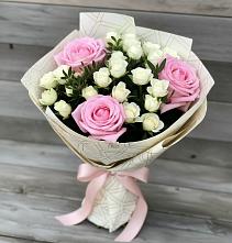 Букет цветов из:  Розы #REPLACE_PRED# Павлова