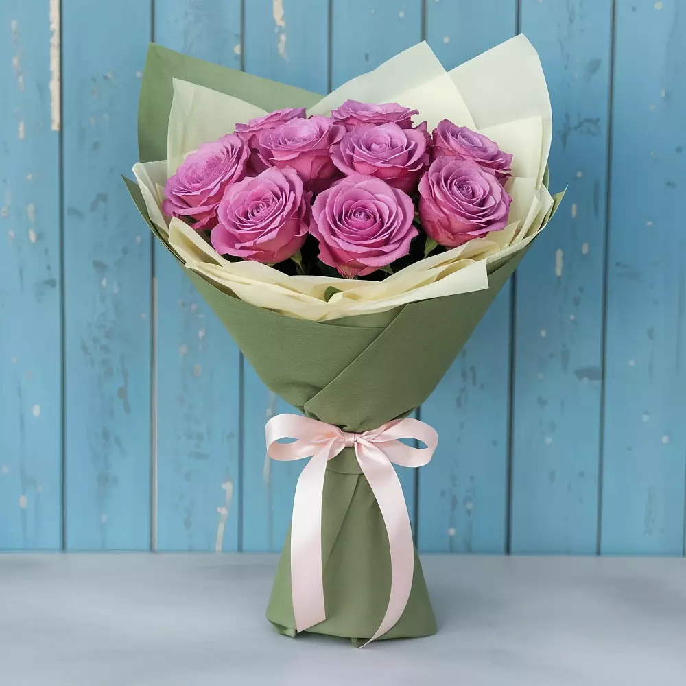 Букет Розы Фёрст Леди в Павлова