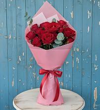Букет цветов из:  Розы в Павлова