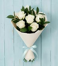 Букет цветов из:  Розы в Павлова