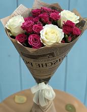Букет цветов из:  Розы в Павлова