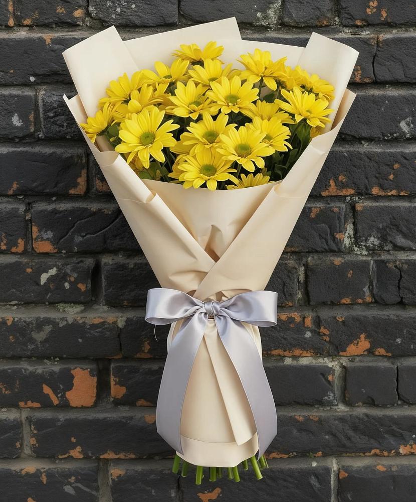 Букет цветов из: Хризантемы в Павлова