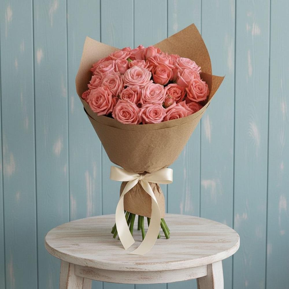 Букет цветов из: Розы в Павлова