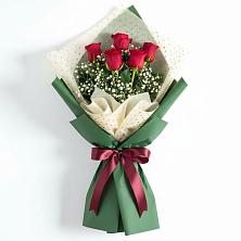 Букет цветов из:  Розы в Павлова