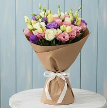 Букет цветов из:  Лизиантусы в Павлова