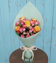 Букет цветов из:  Розы в Павлова